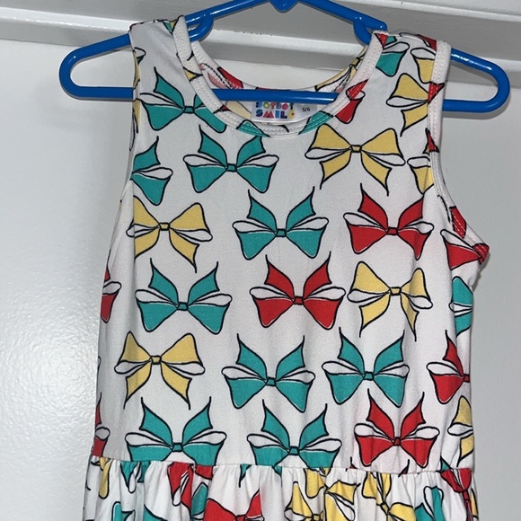 Dot Dot Smile sleeveless bow skater dress - Picture 3 of 3